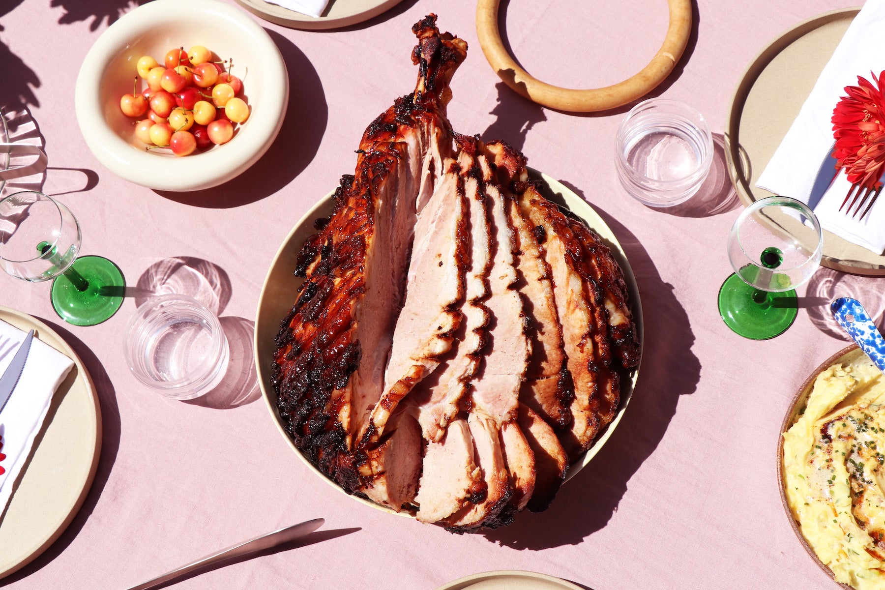 Festive Feasting - Chipotle Glazed Ham with Clementine Day