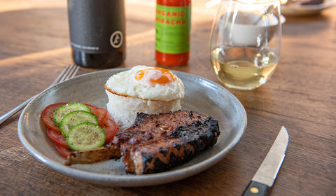 Grilled Lemongrass Pork Cutlets