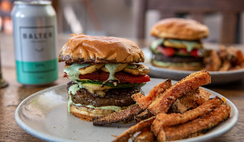 Moroccan Lamb Burgers