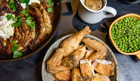 Roast chicken with truffle & gravy