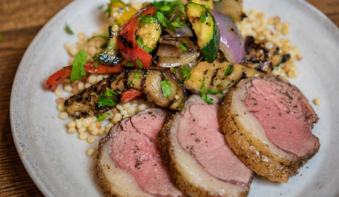 Desert Herb Seasoned Lamb Loin Roast