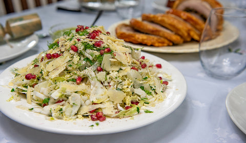 Fennel, Wombok & Pomegranate Salad