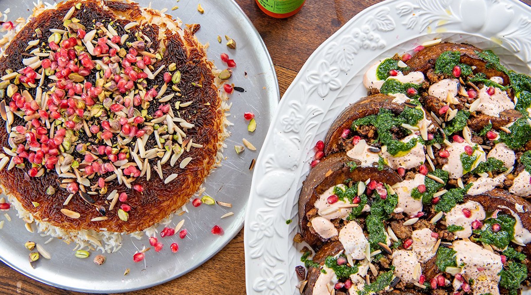 Festive Feasting - Roast Pumpkin with Persian Rice