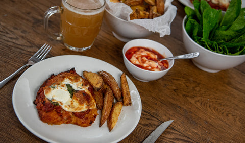 Chicken Parma (Not Parmi)