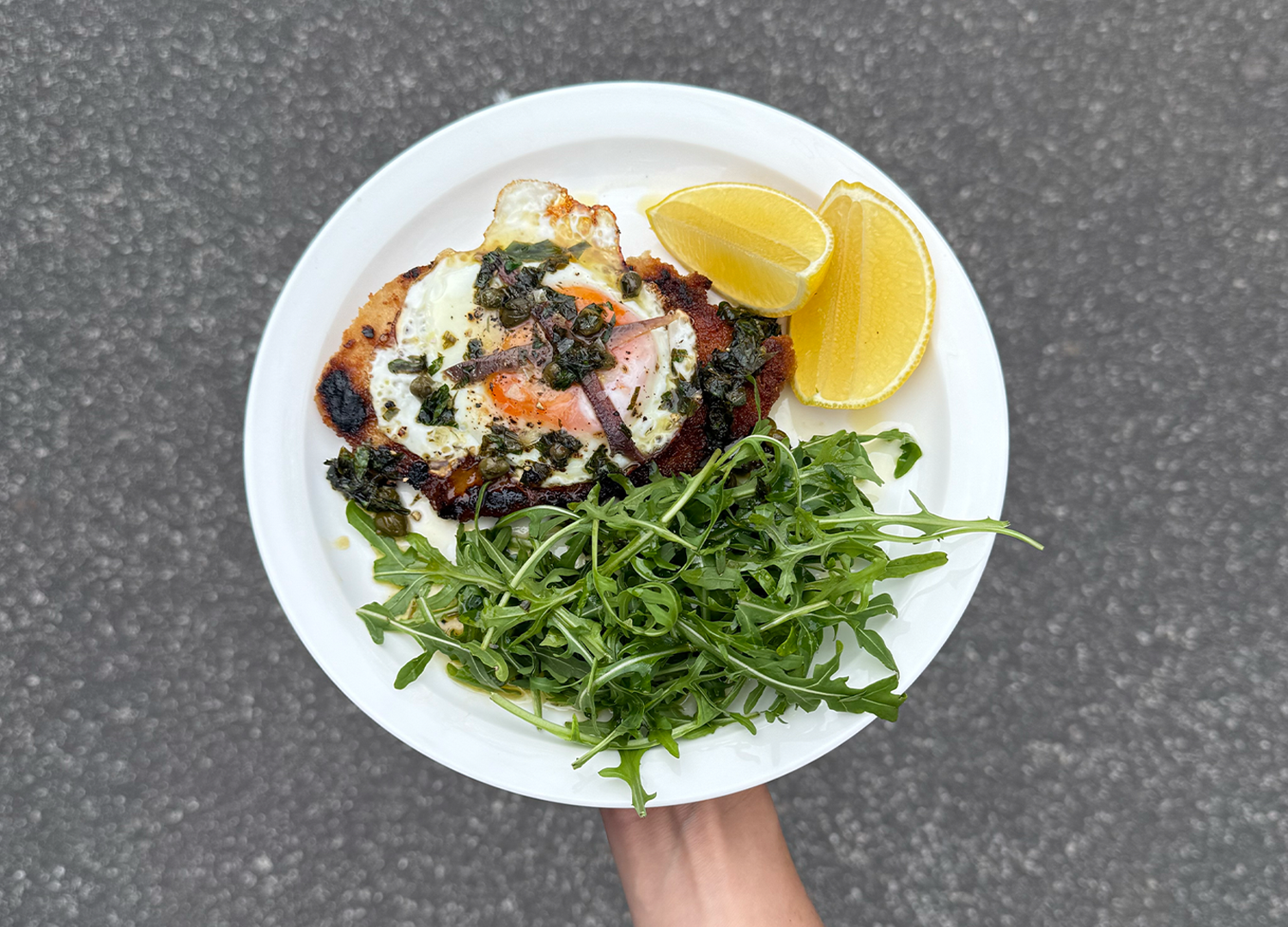 Chicken Schnitzel Holstein