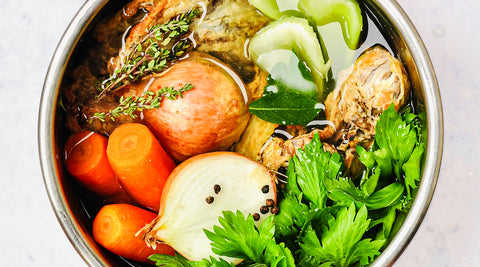 Chicken Bone Broth by Luka McCabe