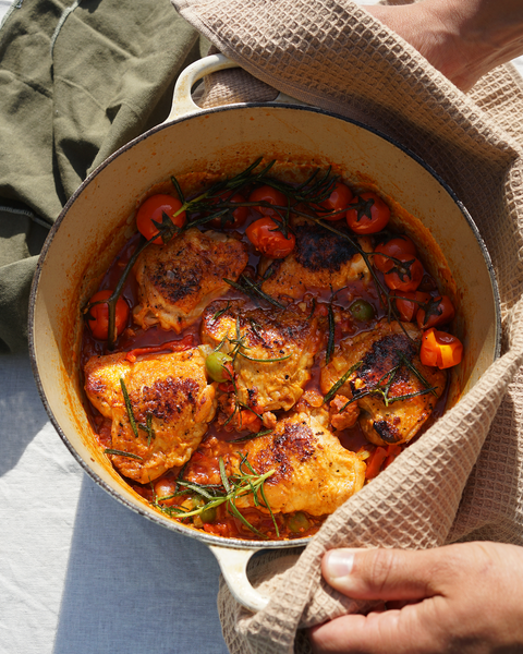 Spanish Chicken with Chorizo