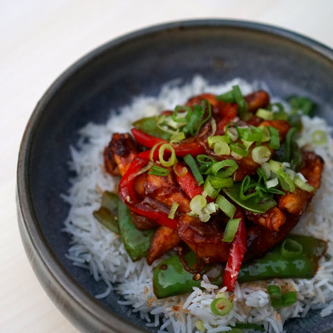 Korean Chicken Stir Fry