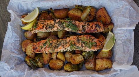 Lemon Herb Baked Salmon