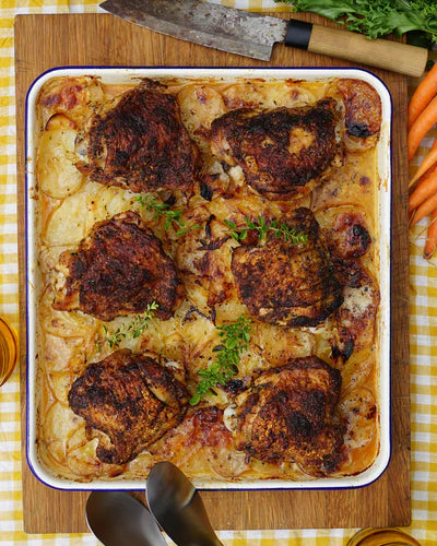 Mid Week - Tray-bake Chicken + Potatoes