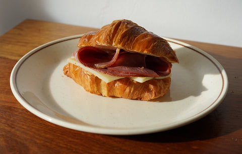 Truffle Lamb Ham + Comte Croissant