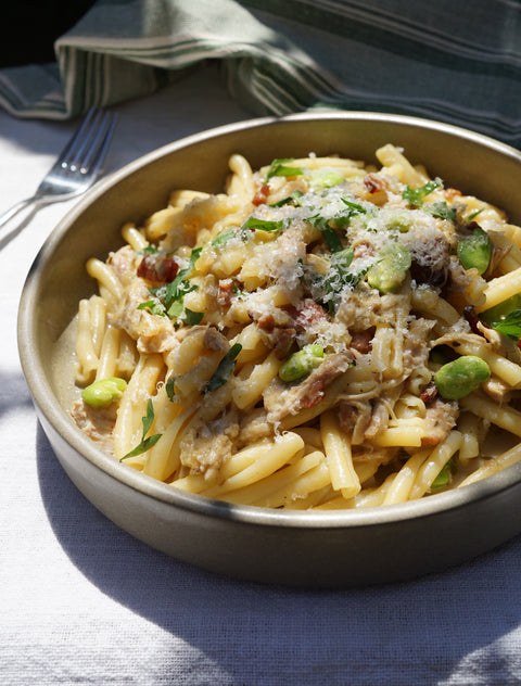 Chicken Ragu with Fennel and Broadbeans