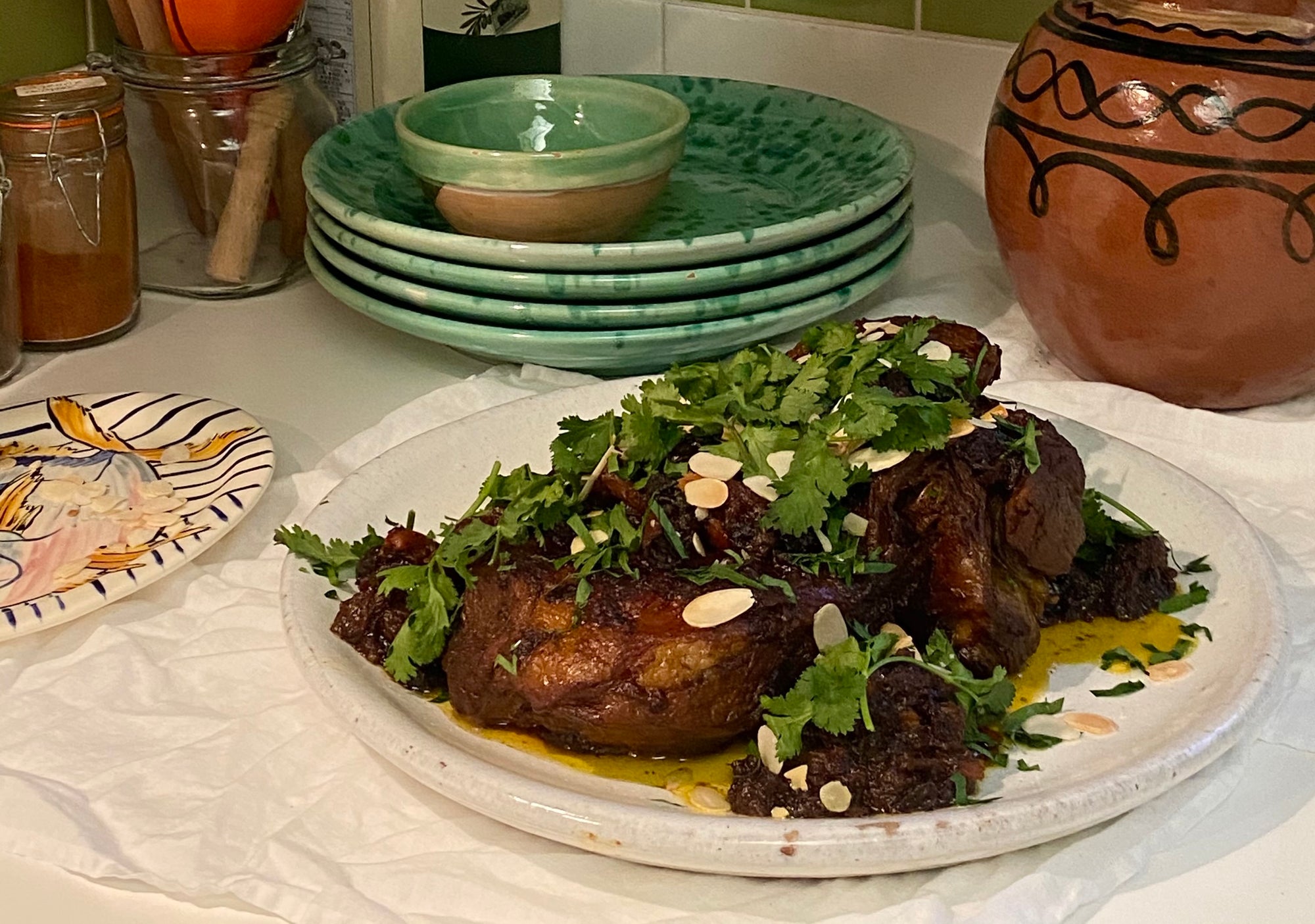 Moroccan-Jewish Lamb with Dried Fruits and Almonds with Ellie Bouhadana