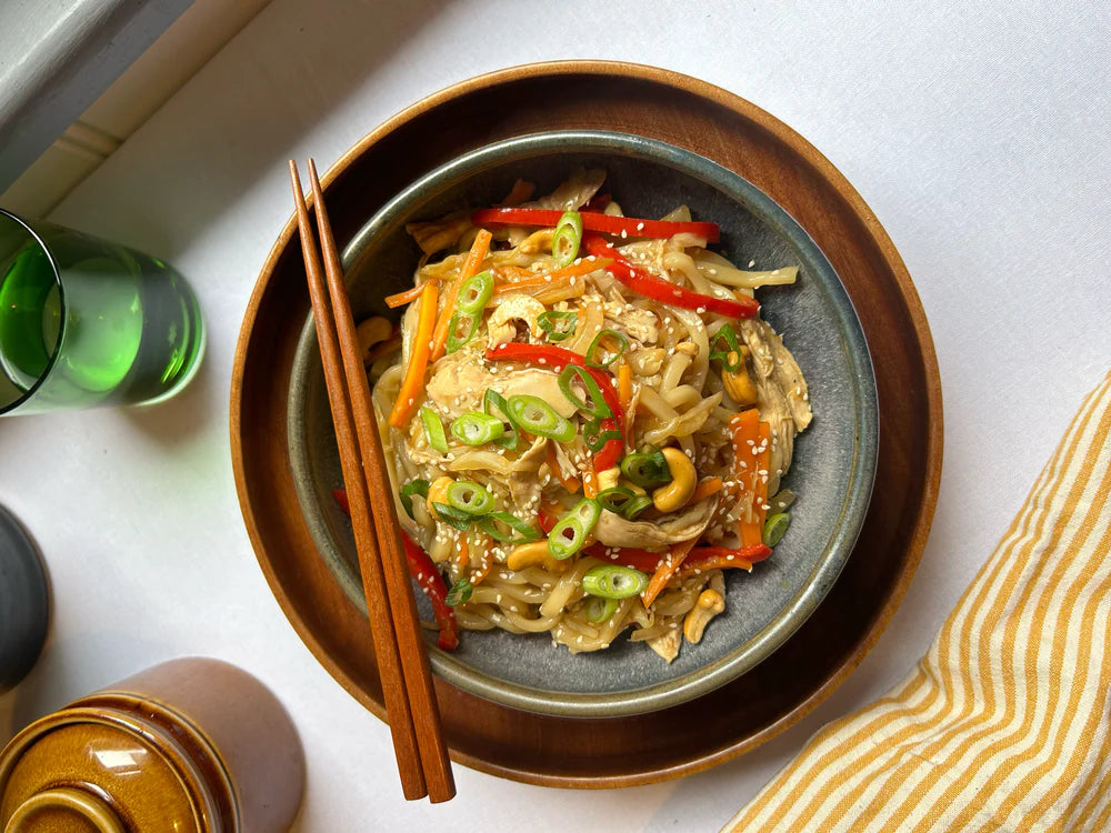 Spring Recipes - Chicken Noodle Stir-Fry