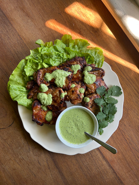 Peruvian Style Chicken Thighs