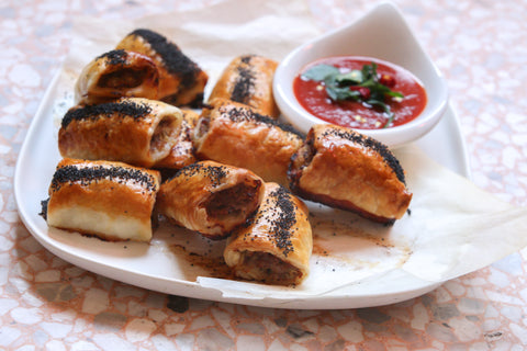 Berkshire Pork, Apple and Fennel Sausage Rolls