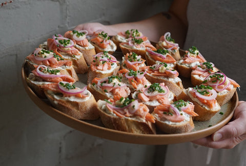 Easter Edition - Smoked Trout on Sourdough