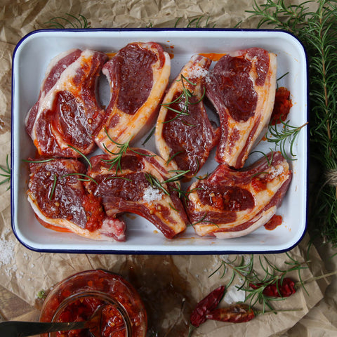 BBQ Chilli Lamb Cutlets