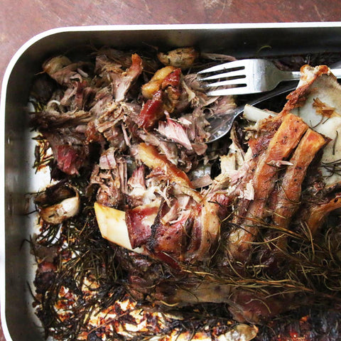 Slow Roasted Lamb Shoulder