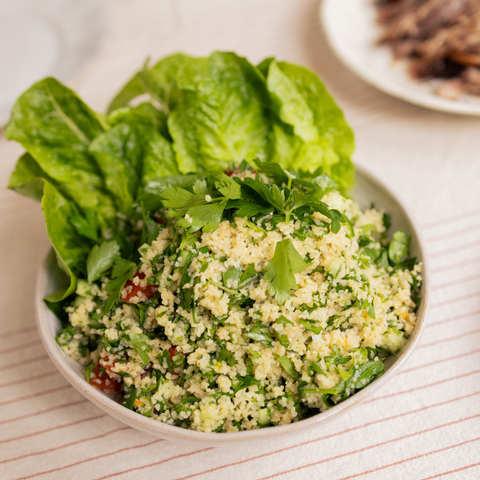 Tabbouleh leaf salad