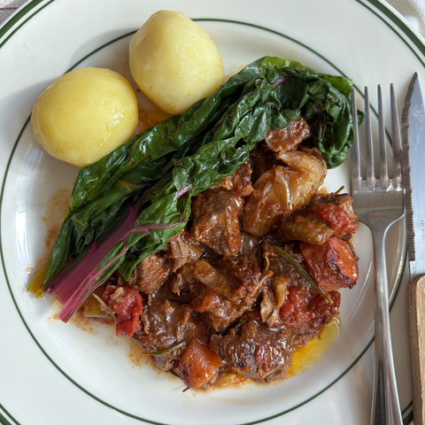 Beef Stew with Oyster Blade