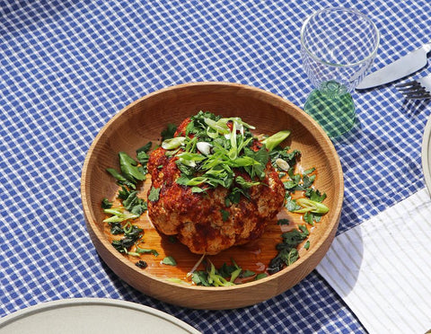 Spiced Whole Cauliflower with Clementine Day
