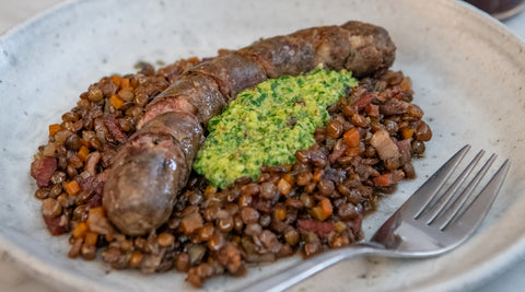 Cotechino con Lenticchie