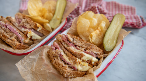 Cousin Pat's Grilled Reuben Sandwich