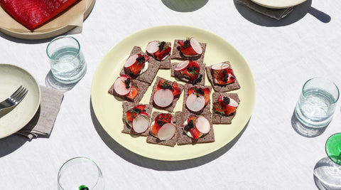 Festive Recipes - Beet & Vodka Cured Salmon with Clementine Day