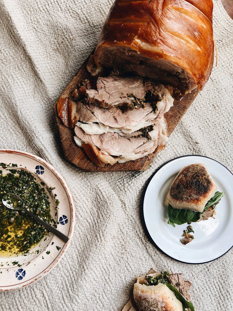 Festive Recipes - Porchetta with Ostro