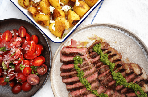 Liv's Rump Steak with Chimichurri