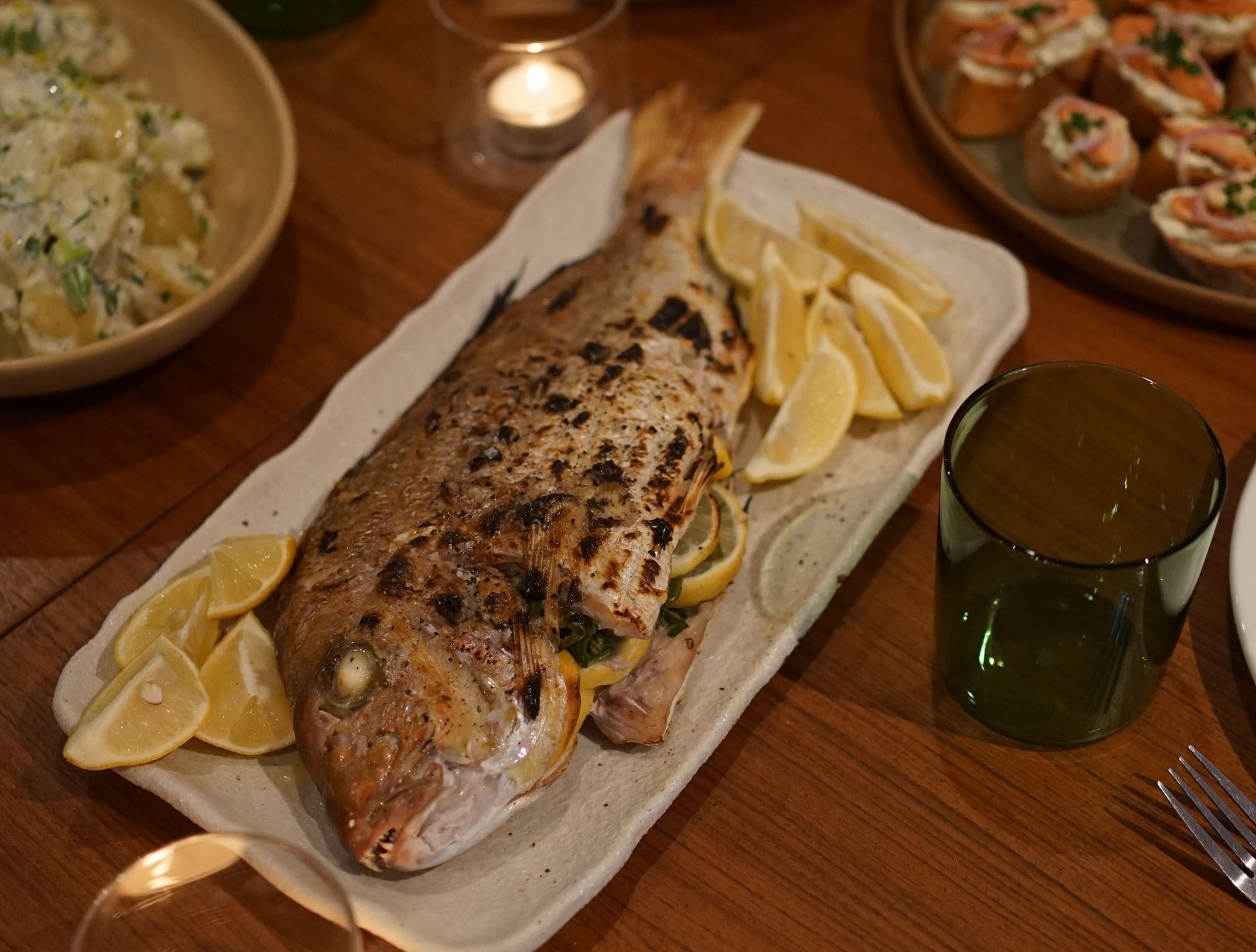 Easter Edition - Grilled Whole Snapper