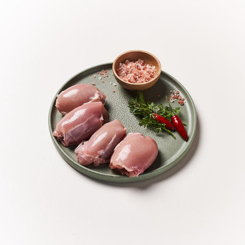 Organic Skinless Thigh Fillet